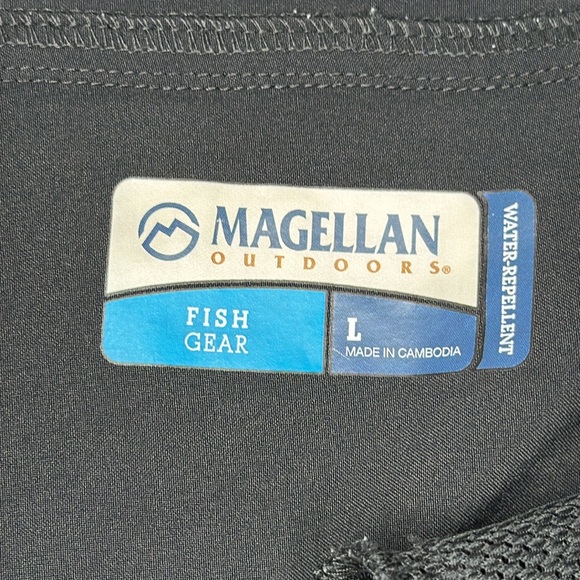 Magellan Men’s Water Repellent Shorts Black Large - Picture 7 of 10